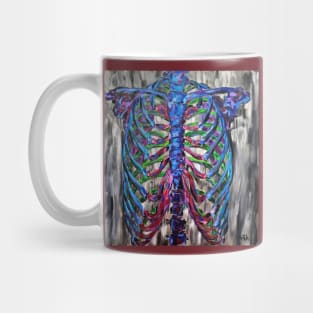 Ribcage dark Mug